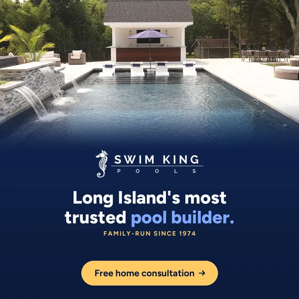 Swim King Pools, as it runs on Long Island Wave