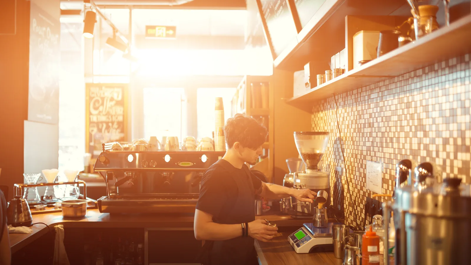 There Is a Real Coffee Bar Inside the Merrick Library Now