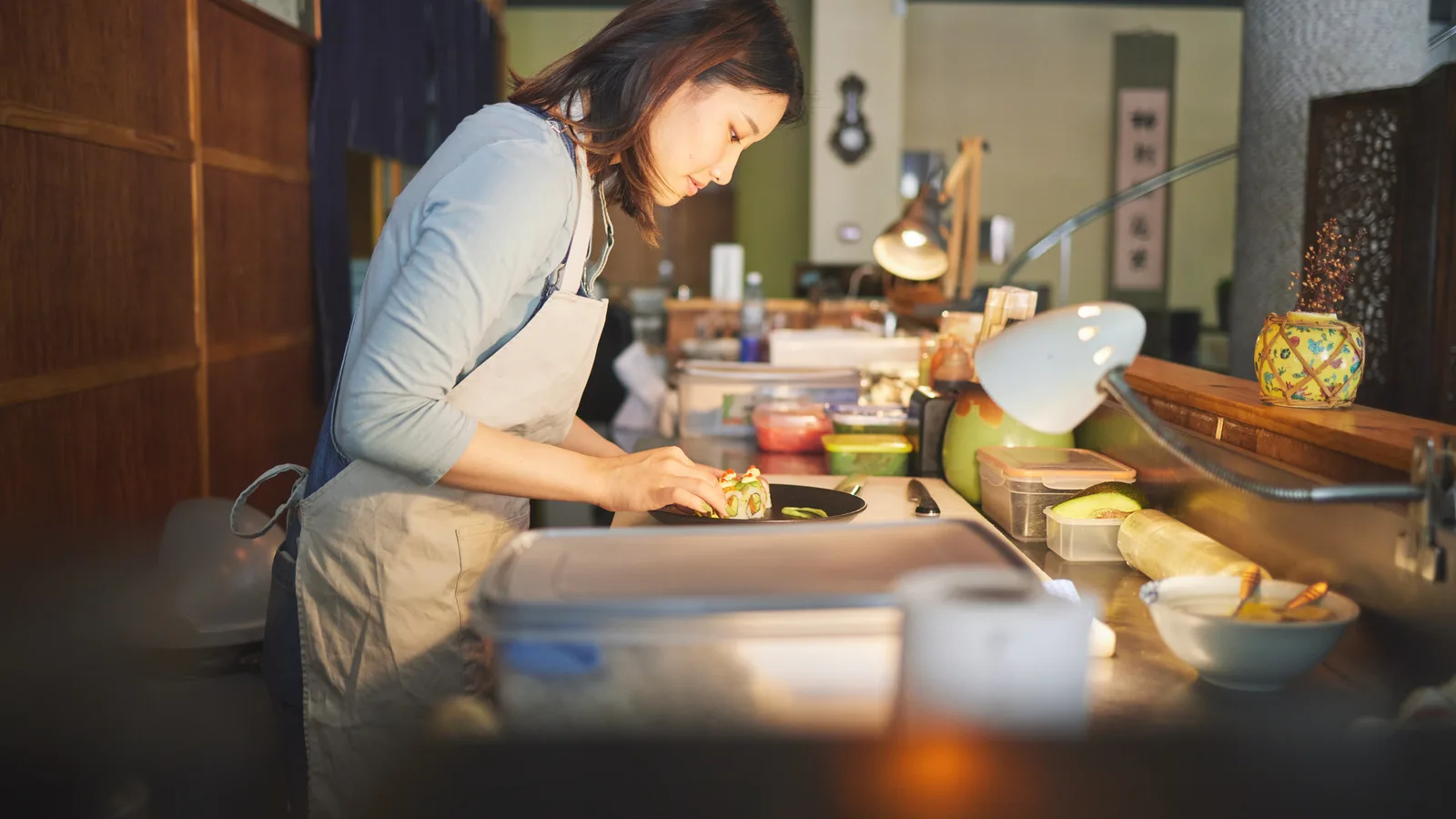 Mineola's Ikedo, Long Island's Only Handroll Bar, Can Now Pour You a Drink