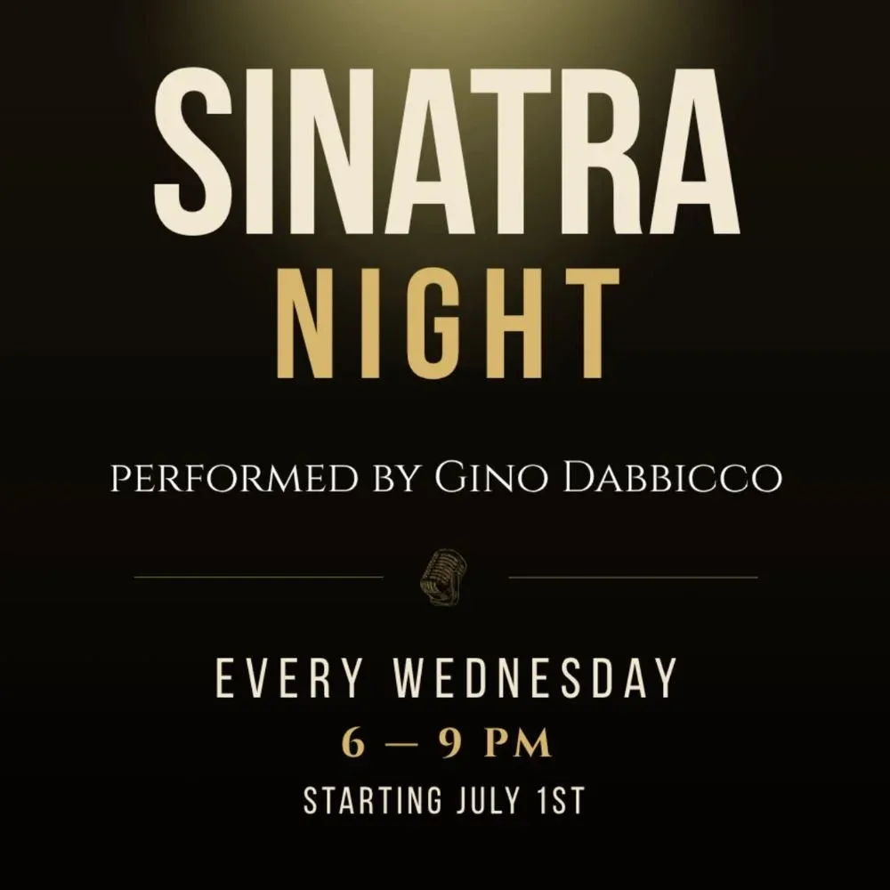 Sinatra Night at Casa Stellina, every Wednesday with Gino Dabbicco