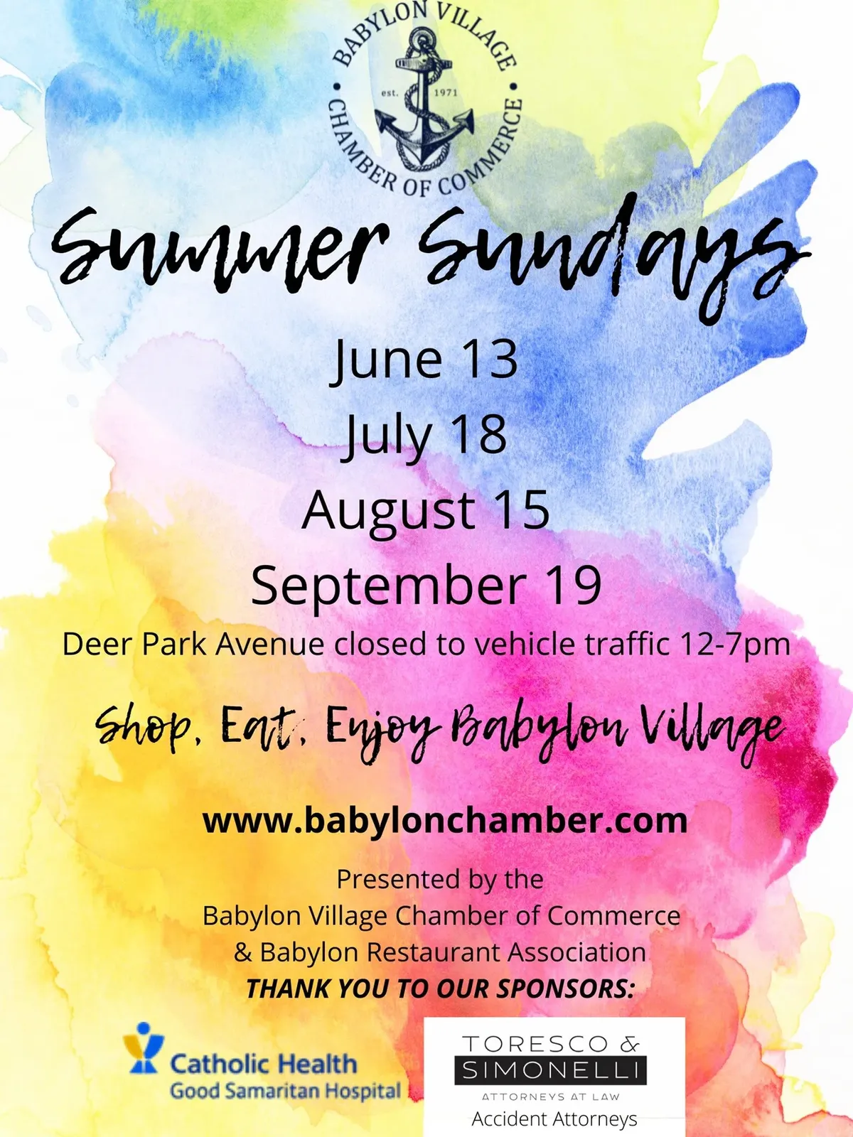   -Photo Credit:    Babylon Village Chamber of Commerce   