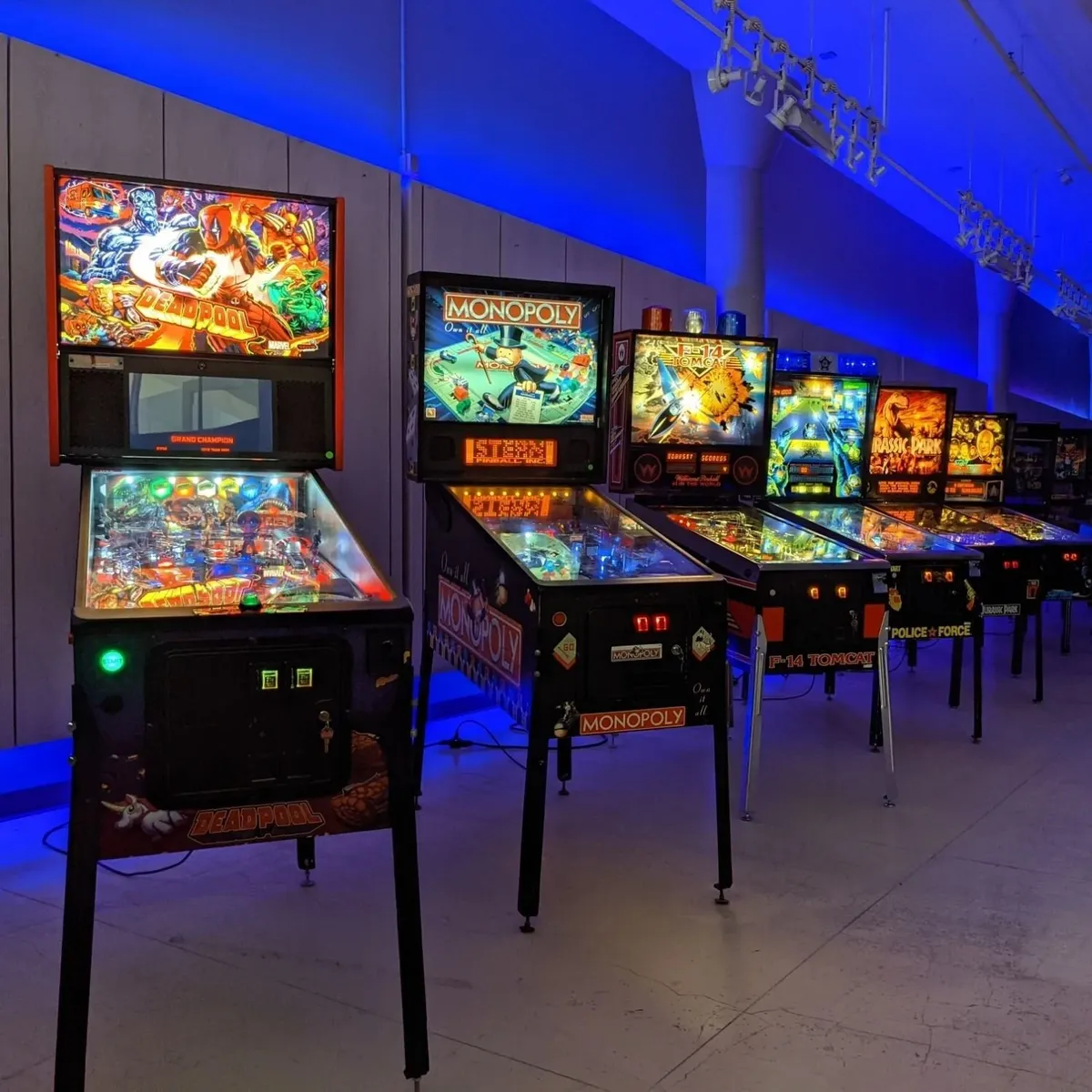   - Photo credit:    High Score Pinball Arcade   