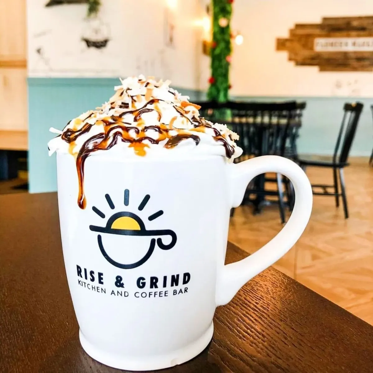   -Photo Credit:    Rise & Grind Kitchen and Coffee Bar   